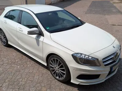 Gebraucht Mercedes A200 AMG line 156 PS (114 kW) 2014 Weiß Kleinwagen
