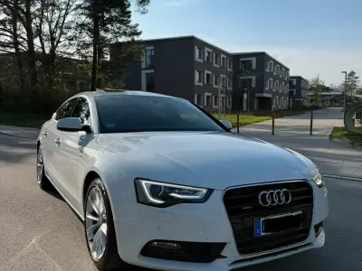 Brugt Audi A5 S-Line 245 HK (180 kW) 2016 Hvid Coupe