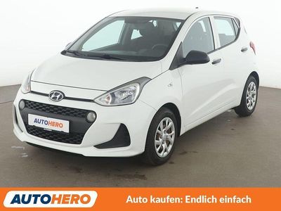 Gebraucht Hyundai i10 Basis 67 PS (49 kW) 2017 Weiß Kleinwagen