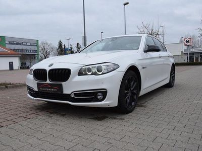 Brugt BMW 535 Sport Line 313 HK (230 kW) 2015 Hvid Sedan