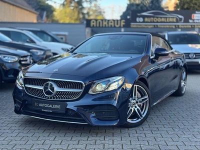 Gebraucht Mercedes E300 AMG line 258 PS (189 kW) 2020 Cavansitblau Cabrio