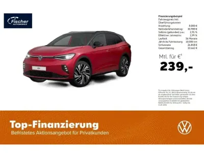 Gebraucht VW ID.4 GTX 219 kW (299 PS) 2023 Kings red metallic SUV