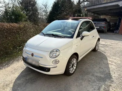 Usata Fiat 500 69 CV (50 kW) 2013 Bianco Cabrio