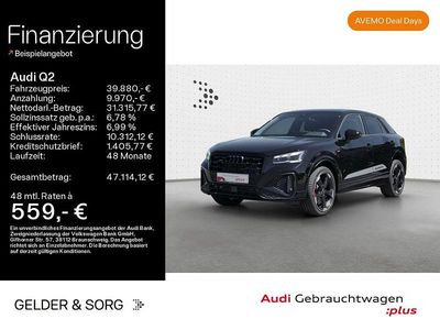 Gebraucht Audi Q2 S-Line 190 PS (139 kW) 2024 Mythosschwarz metallic SUV