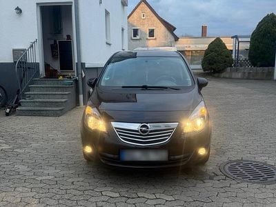 Gebraucht Opel Meriva 120 PS (88 kW) 2010 Schwarz Van / Kleinbus