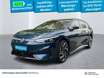 Gebraucht VW ID.7 Pro 210 kW (286 PS) 2025 Aquamarinblau metallic Kombi