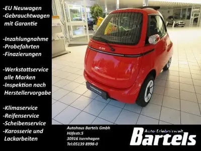 Neu Micro Microlino 11 kW (16 PS) 2026 Rot Kleinwagen