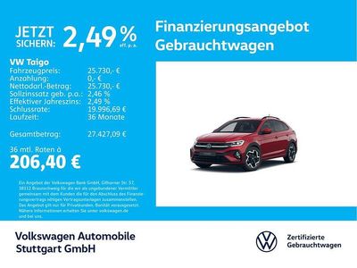 Usata VW Taigo R-line 150 CV (110 kW) 2025 Rosso SUV