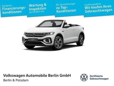Gebraucht VW T-Roc Cabriolet R-line 150 PS (110 kW) 2025 Pure white Cabrio