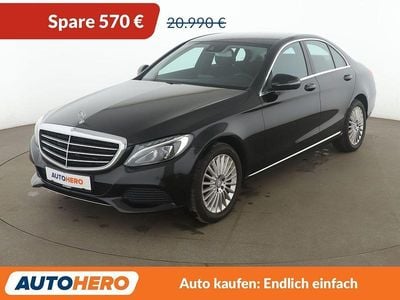 Gebraucht Mercedes C180 Exclusive 156 PS (114 kW) 2017 Schwarz Limousine