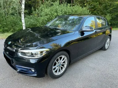 Gebraucht BMW 116 Sport Line 109 PS (80 kW) 2018 Schwarz Kleinwagen