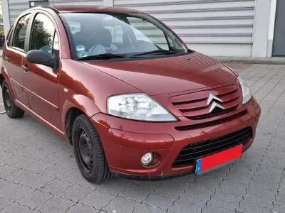 Gebraucht Citroën C3 73 PS (53 kW) 2008 Rot Limousine