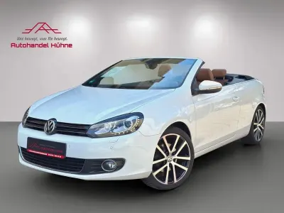 Gebraucht VW Golf Cabriolet Exclusive 122 PS (89 kW) 2012 Weiß Cabrio