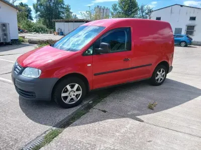 Gebraucht VW Caddy Life 75 PS (55 kW) 2004 Rot Van / Kleinbus
