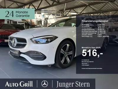 Gebraucht Mercedes C200 Avantgarde 163 PS (119 kW) 2025 Unilack polarweiss Kombi