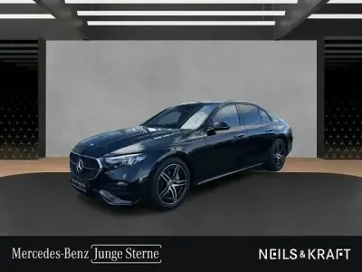 Używany Mercedes E200 AMG 204 KM (150 kW) 2024 Czarny Sedan/Limuzyna