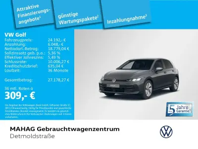 Neu VW Golf VIII Life 116 PS (85 kW) 2026 Delfingrau metallic Limousine