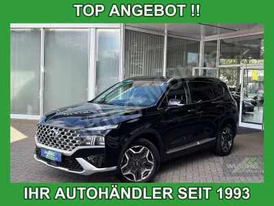 Gebraucht Hyundai Santa Fe Prime 179 PS (131 kW) 2022 Schwarz SUV