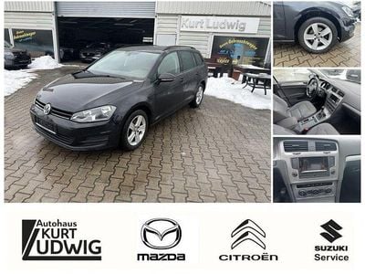 Gebraucht VW Golf VII Comfortline 125 PS (91 kW) 2015 Schwarz Kombi