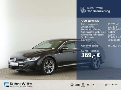 Deep black perleffekt Gebraucht 2022 VW Arteon R-line Kombi | 29.720 € (Guter Preis)