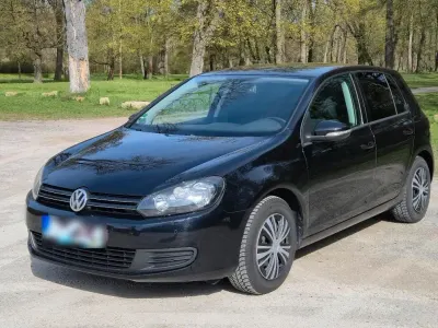 Gebraucht VW Golf VI Comfortline 122 PS (89 kW) 2009 Schwarz Limousine