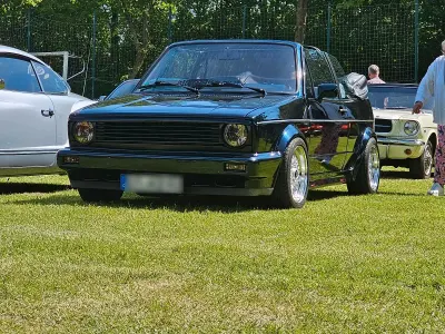 Gebraucht VW Golf Cabriolet 98 PS (72 kW) 1989 Schwarz Cabrio