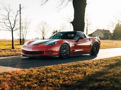 Second-hand Corvette Z06 612 CP (450 kW) 2007 Roșu Coupe
