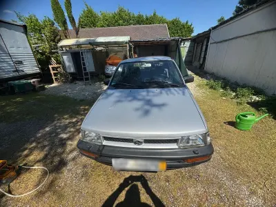 Gebraucht Subaru Justy 75 PS (55 kW) 1993 Silber Kleinwagen