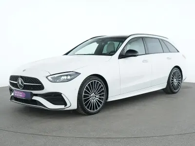 Gebraucht Mercedes C300 AMG line 258 PS (189 kW) 2024 Polarweiss Limousine