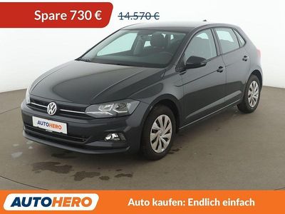 Gebraucht VW Polo Comfortline 95 PS (69 kW) 2019 Grau Kleinwagen