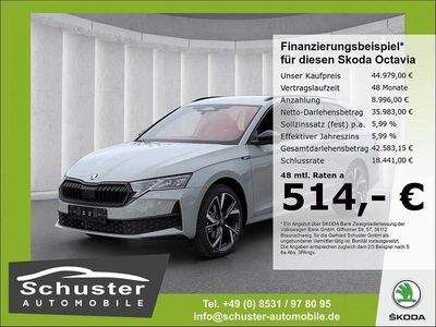 Grau Neu 2025 Skoda Octavia SportLine Kombi | 44.979 €