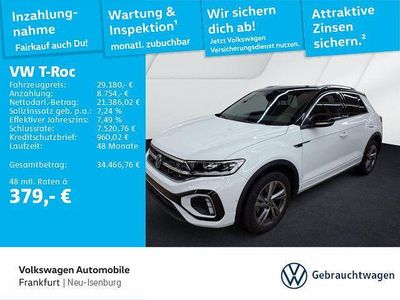 Gebraucht VW T-Roc R-line 150 PS (110 kW) 2025 Weiß SUV
