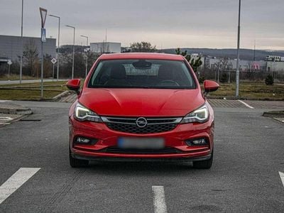 Gebraucht Opel Astra Dynamic 125 PS (91 kW) 2016 Rot Limousine