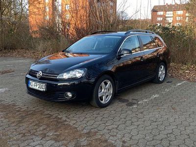 Gebraucht VW Golf VI Comfortline 122 PS (89 kW) 2010 Schwarz Kleinwagen