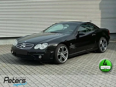 Gebraucht Mercedes SL500 AMG line 306 PS (225 kW) 2002 Schwarz Cabrio