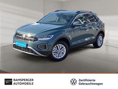 Gebraucht VW T-Roc Life 150 PS (110 kW) 2025 Petroleum blue metallic (metallic) SUV