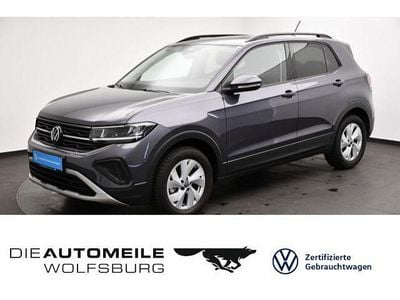 Gebraucht VW T-Cross Life 95 PS (69 kW) 2024 Grau (metallic) SUV