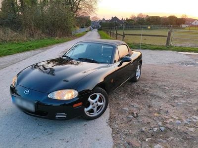 Gebraucht Mazda MX5 115 PS (84 kW) 2002 Schwarz Cabrio