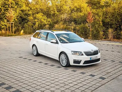 Gebraucht Skoda Octavia RS 184 PS (135 kW) 2016 Weiß Kombi