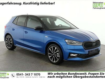 Neu Skoda Fabia Monte Carlo 116 PS (85 kW) 2025 Race blau metallic/ dach... Limousine
