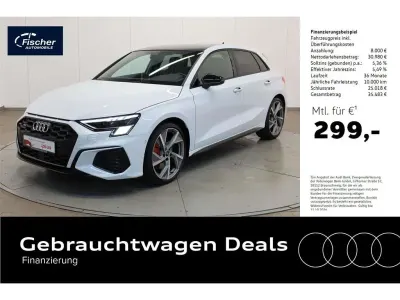 Gebraucht Audi S3 Sport 310 PS (228 kW) 2023 Gletscherweiß metallic Limousine