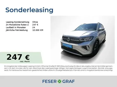 Brugt VW T-Cross R-line 150 HK (110 kW) 2025 Sølv SUV