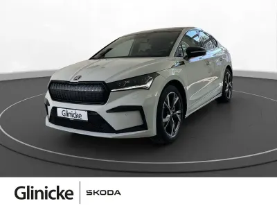 Gebraucht Skoda Enyaq iV SportLine 210 kW (286 PS) 2024 Weiß SUV