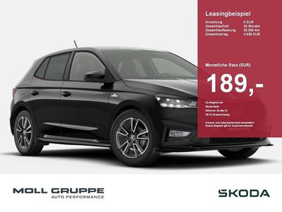 Nuova Skoda Fabia Monte Carlo 150 CV (110 kW) 2026 Blu Berlina