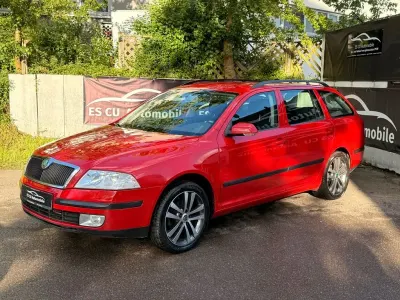Gebraucht Skoda Octavia Team Edition 116 PS (85 kW) 2008 Rot Kombi