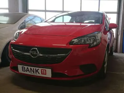 Gebraucht Opel Corsa Edition 90 PS (66 kW) 2015 Magmarot brilliant Kleinwagen