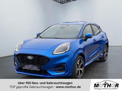 Neu Ford Puma ST-Line 125 PS (91 kW) 2025 Blau Limousine