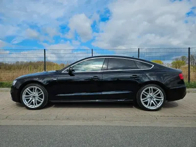 Brugt Audi A5 S-Line 245 HK (180 kW) 2014 Sort Coupe