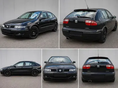 Gebraucht Seat Leon Stella 105 PS (77 kW) 2002 Schwarz Kleinwagen