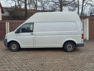 Usado VW Transporter 102 HP (75 kW) 2008 Cinzento Van